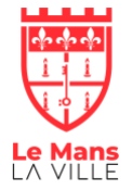 Le Mans LA VILLE_Logo V_RVB_BLANC